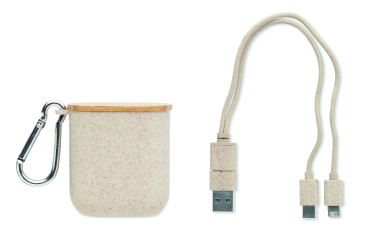 Logo trade promotional product photo of: Cable set in case