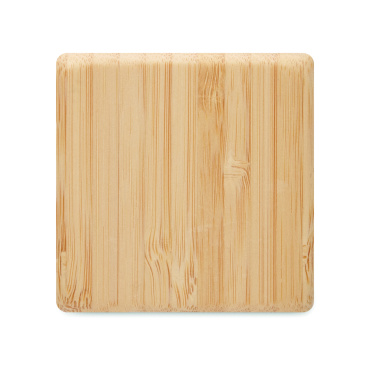 Logo trade promotional product photo of: Bamboo twist snooze timer