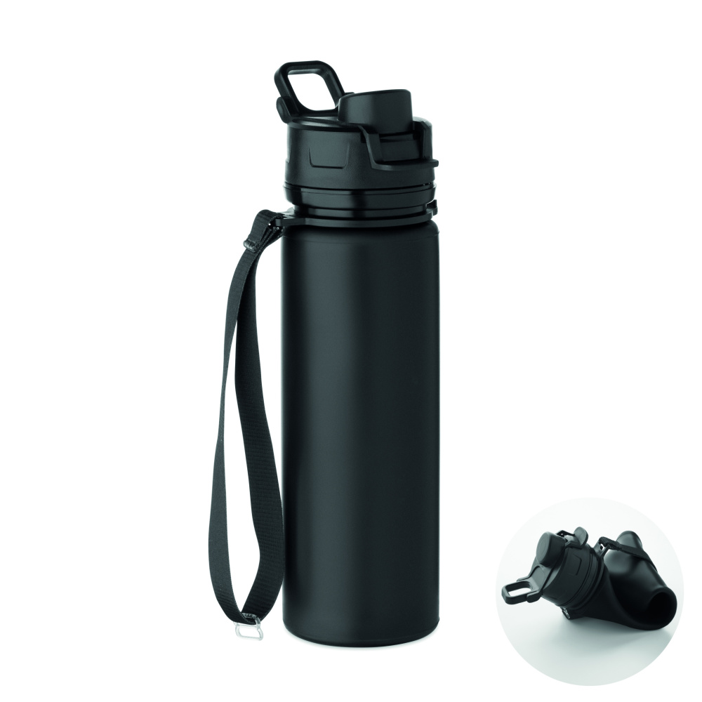 Logotrade corporate gifts photo of: Foldable silicone sports bottle