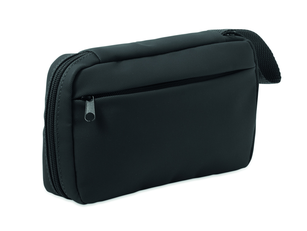 Logotrade business gift image of: Toiletry bag 600D RPET