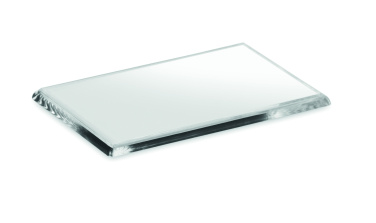 Logo trade promotional giveaways picture of: Acrylic photo magnet rectangula