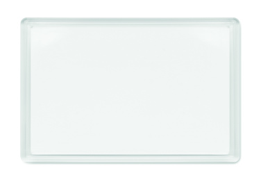 Logo trade corporate gifts image of: Acrylic photo magnet rectangula