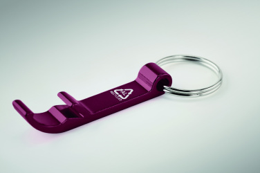 Logo trade promotional gifts image of: Recycled aluminium key ring Nokia