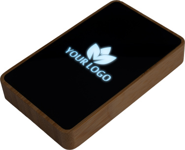 Logotrade promotional gift image of: Power Bank 5000 mAh with illuminated logo