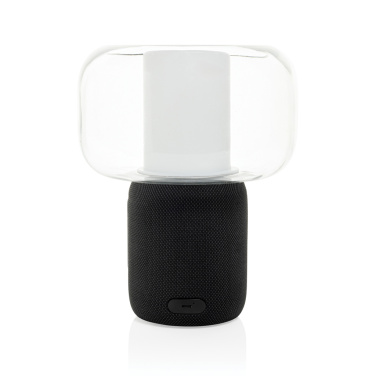 Logo trade promotional giveaway photo of: Lux RCS recycled plastic 10W speaker lamp