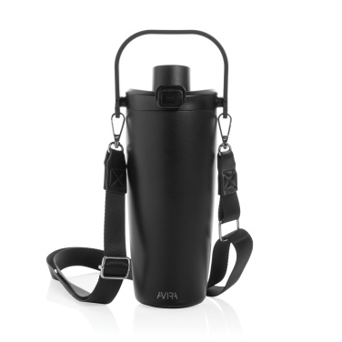 Logo trade advertising product photo of: Avira Ayala RCS re-steel duosip lockable crossbody tumbler