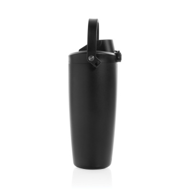 Logo trade corporate gifts picture of: Avira Ayala RCS re-steel duosip lockable crossbody tumbler