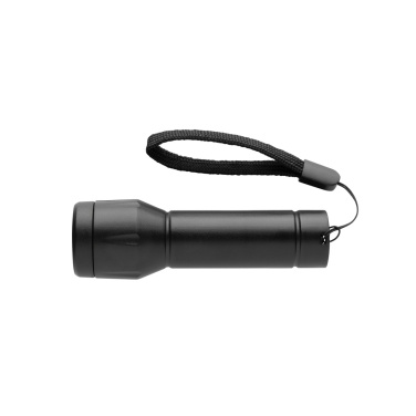 Logo trade promotional products image of: Flara RSC recycled plastic USB-rechargeable torch