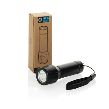 Logotrade promotional merchandise photo of: Flara RSC recycled plastic USB-rechargeable torch