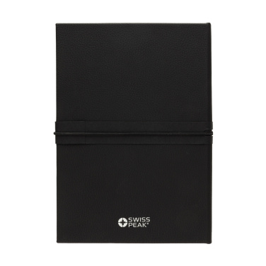 Logo trade corporate gifts picture of: Swiss Peak RCS deluxe business gift set w/ water bottle