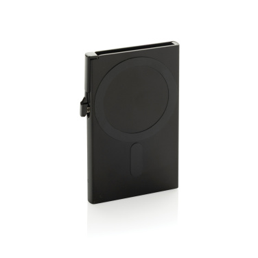 Logo trade business gift photo of: Standard aluminium RFID magnetic phone cardholder