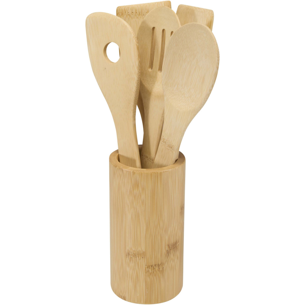 Logo trade promotional gift photo of: Tala bamboo kitchen tool set