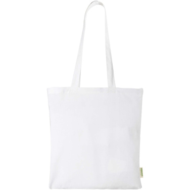 Logotrade promotional product picture of: Odisha 140 g/m² OCS organic tote bag 7L