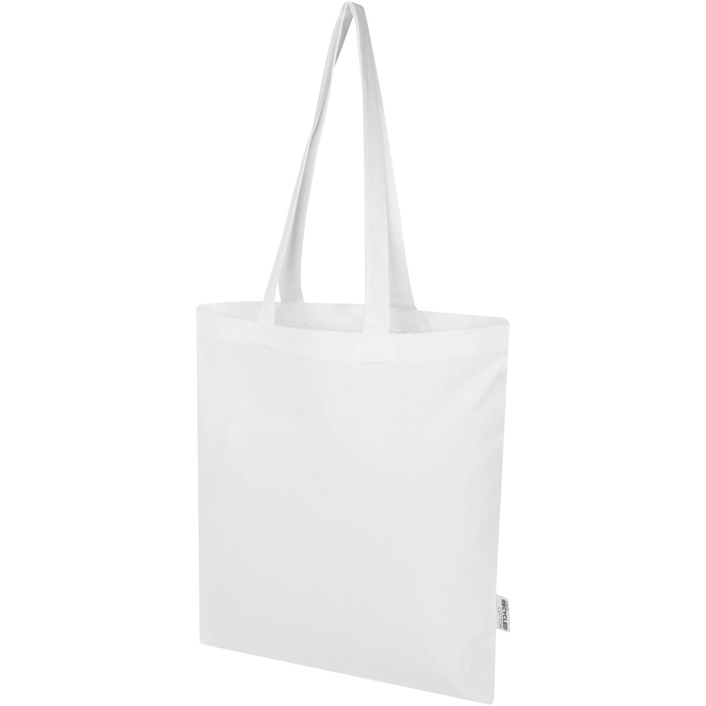 Logotrade promotional giveaways photo of: Peru Blend 180 g/m² GRS recycled cotton tote bag 7L