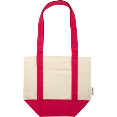 Logo trade promotional items image of: Sam 320 g/m² GRS recycled mini cotton tote bag