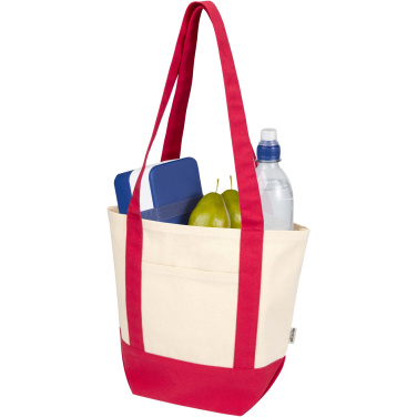 Logo trade promotional items image of: Sam 320 g/m² GRS recycled mini cotton tote bag