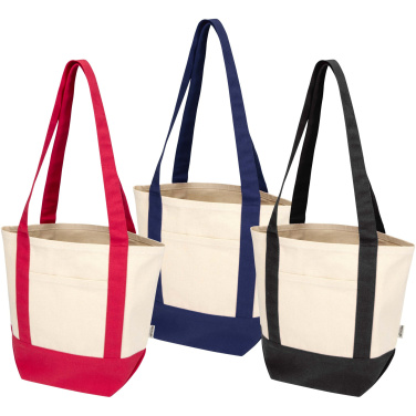 Logotrade promotional product image of: Sam 320 g/m² GRS recycled mini cotton tote bag