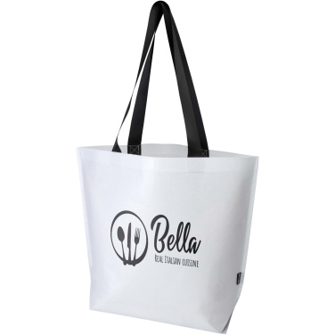 Logo trade corporate gifts image of: Duo GRS recycled double-laminated oversized tote bag 30L