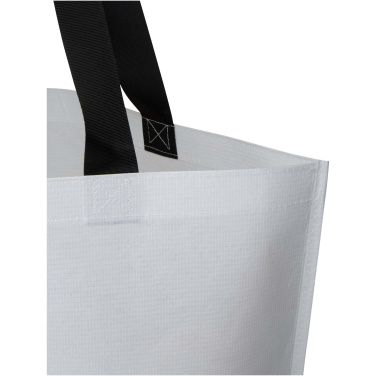 Logotrade promotional item picture of: Duo GRS recycled double-laminated oversized tote bag 30L