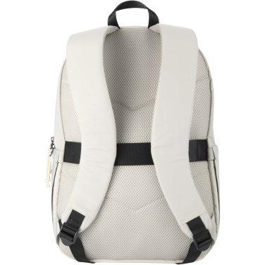 Logo trade promotional merchandise image of: Puffer 15.6" GRS recycled laptop backpack 18L