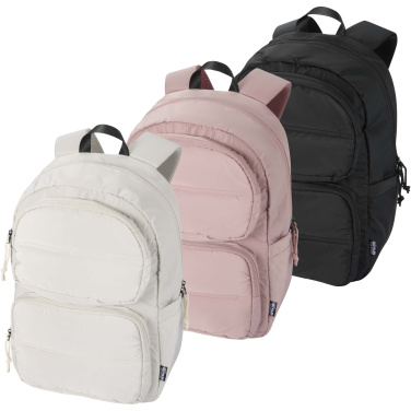 Logo trade advertising products image of: Puffer 15.6" GRS recycled laptop backpack 18L