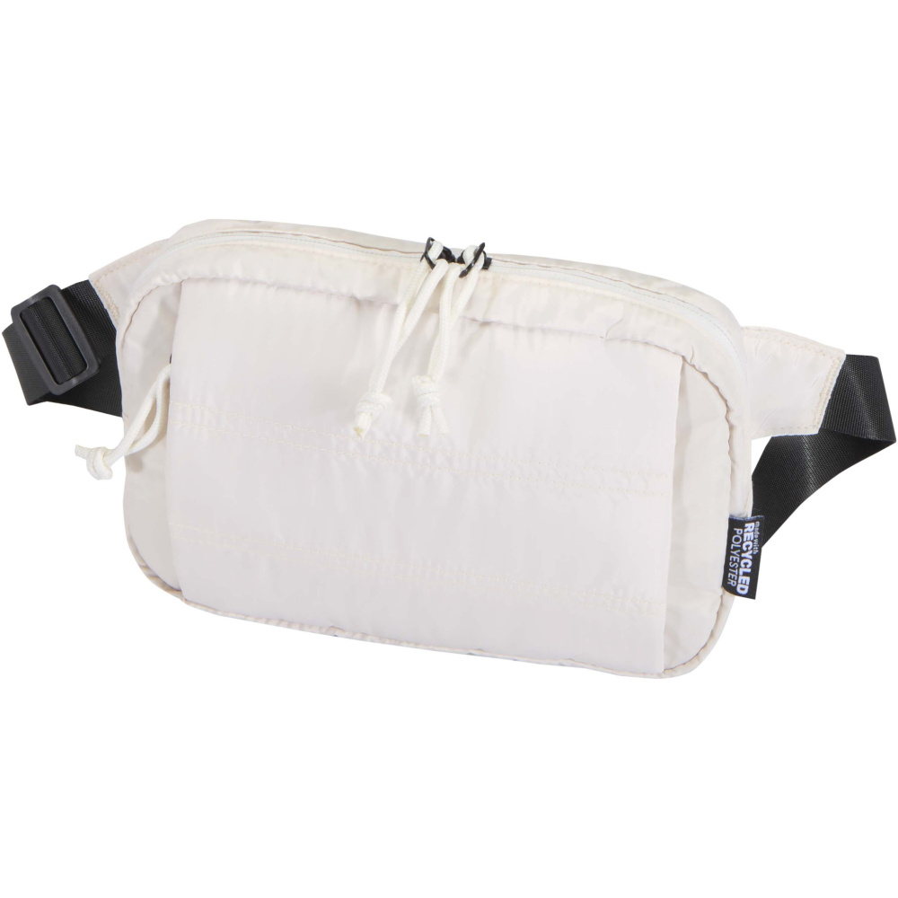 Logo trade promotional merchandise photo of: Puffer GRS recycled waist bag 1.5L