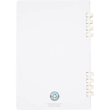 Logotrade promotional giveaway picture of: Fil A5 hard cover RCS recycled spiral notebook