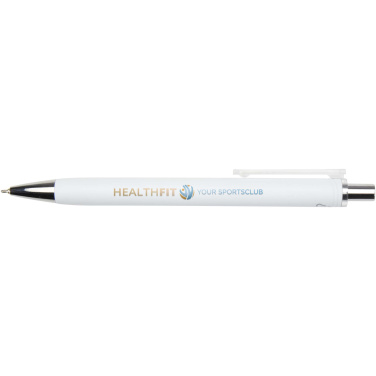 Logo trade advertising products picture of: Feld RCS recycled ballpoint pen with metallic finish (black ink)