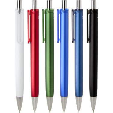 Logo trade corporate gift photo of: Feld RCS recycled ballpoint pen with metallic finish (black ink)