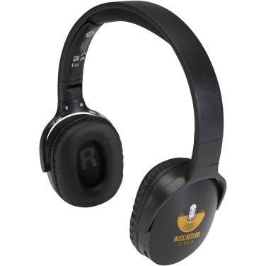 Logotrade promotional merchandise image of: Ancha recycled plastic over-ear wireless Bluetooth® headset
