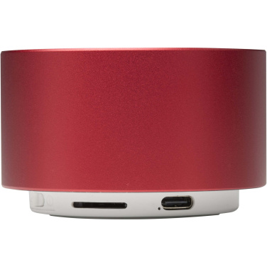 Logo trade promotional product photo of: Ankaa 3W recycled aluminium wireless Bluetooth® speaker