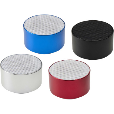 Logo trade promotional product photo of: Ankaa 3W recycled aluminium wireless Bluetooth® speaker