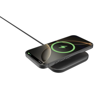Logotrade advertising products photo of: Quantum ultra-fast 25W magnetic wireless charging pad