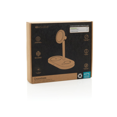 Logotrade promotional merchandise image of: Quantum RCS ultra-fast 25W Magnetic desk wireless Charger