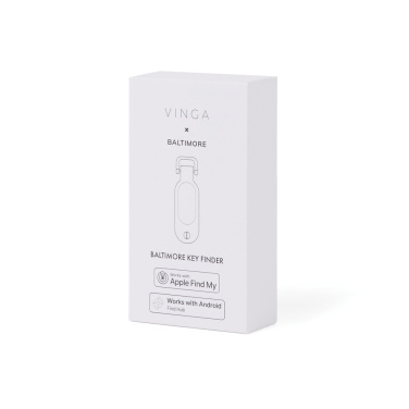 Logo trade promotional giveaways picture of: VINGA Baltimore RCS Key Organiser With Finder Dual