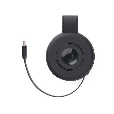 Logotrade promotional merchandise picture of: VINGA Baltimore RCS 2-in-1 Wireless 15W Travel Charger