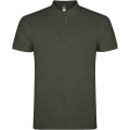 Star short sleeve men's polo, Venture Green
