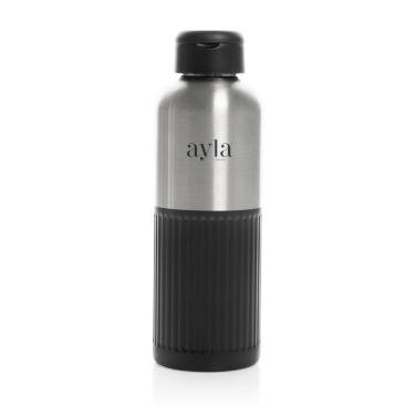 Logo trade business gift photo of: Ripple RCS R-steel leakproof water bottle with handle 750ML