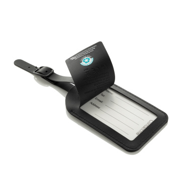 Logo trade advertising products picture of: Globefind Dual RCS luggage tag with worldwide locating