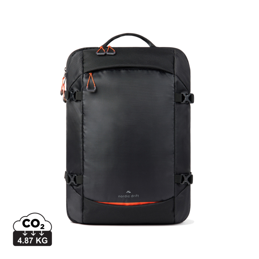 Logotrade promotional items photo of: Nordic Drift RCS Travelling backpack 25L
