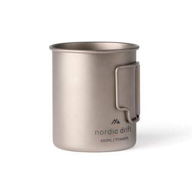Logotrade advertising product image of: Nordic Drift Trail Ultra Light Titanium 450ml Cup