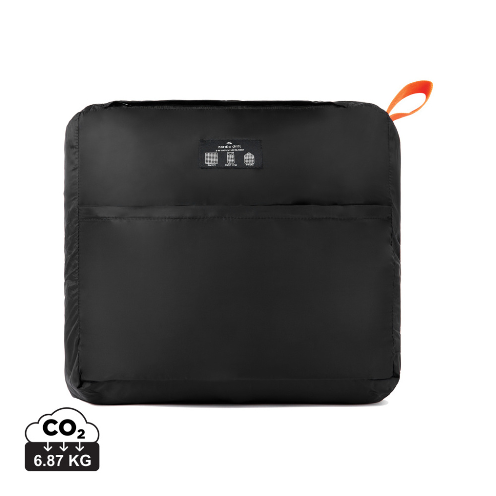 Logo trade corporate gifts image of: Nordic Drift GRS 3-in-1 Adventure Blanket