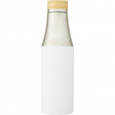 Logo trade ärikingituse pilt: Hulan 540 ml vasest vaakumisolatsiooniga roostevabast terasest pudel bambusest kaanega