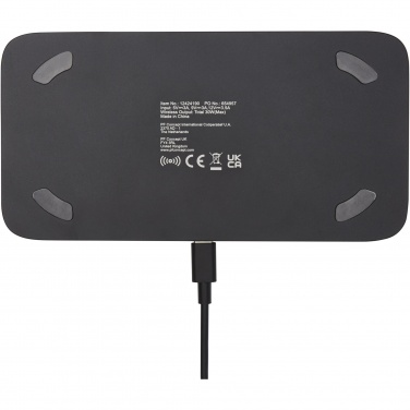 Logotrade firmakingi foto: Hübriidne 15 W esmaklassiline topeltjuhtmevaba laadimisalus