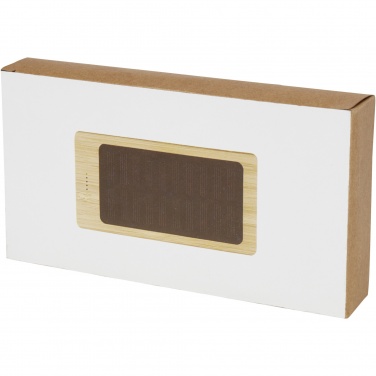 Logo trade ärikingi pilt: Akupank Alata 8000 mAh bambusest päikesepank