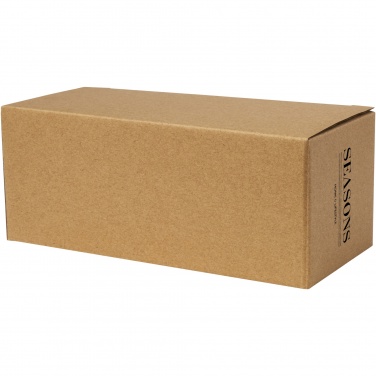 Logo trade firmakingid foto: Manti 2-osaline 100 ml topeltseinaga klaasist tass bambusest alusega 