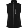 Nevada unisex softshell vest, Täiesti must