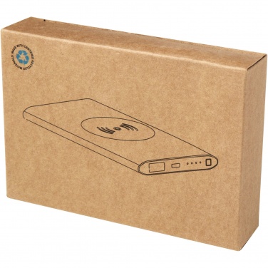 Logo trade reklaamtooted foto: Juice 4000 mAh Type-C taaskasutatud alumiiniumist juhtmevaba toitepank 