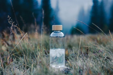 Logo trade firmakingi pilt: RCS RPET pudel bambusest kaanega