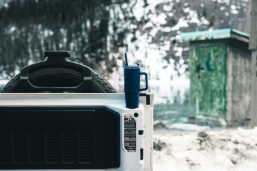 Logotrade firmakingi foto: Käepidemega termoskruus, 900 ml